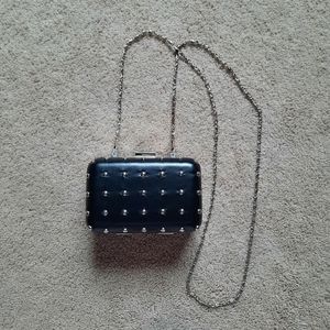 A.co mini purse black